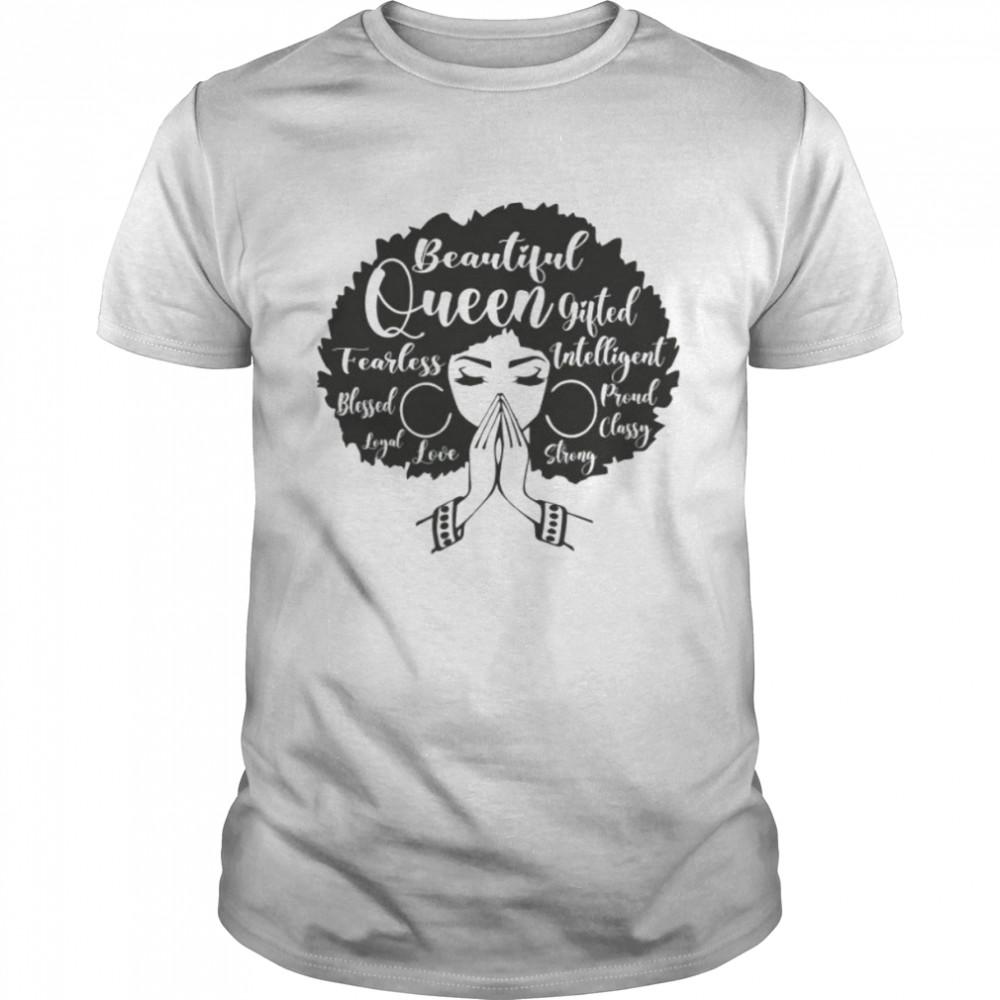 Afro Woman Praying Shirt