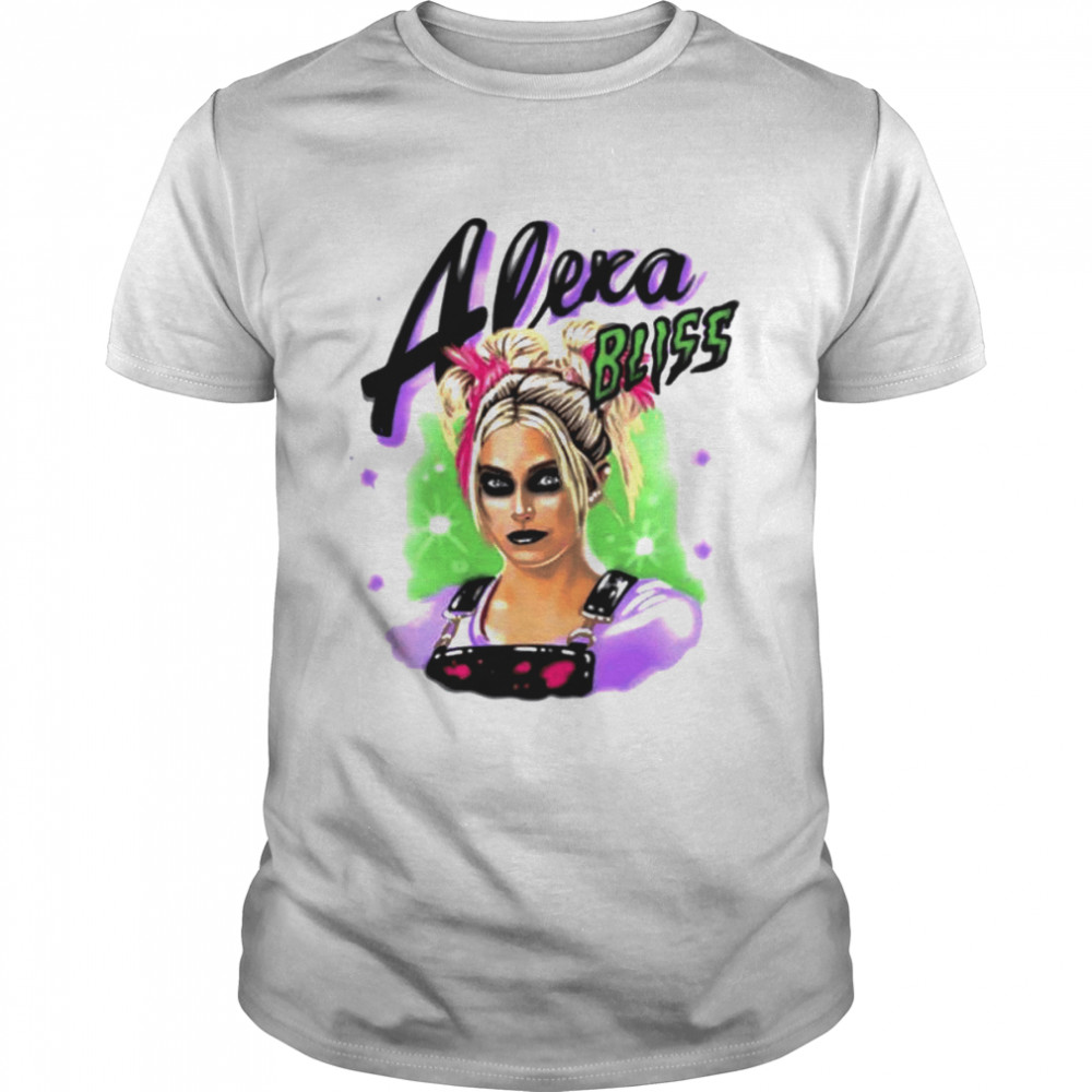 Alexa Bliss Airbrush unisex T-shirt