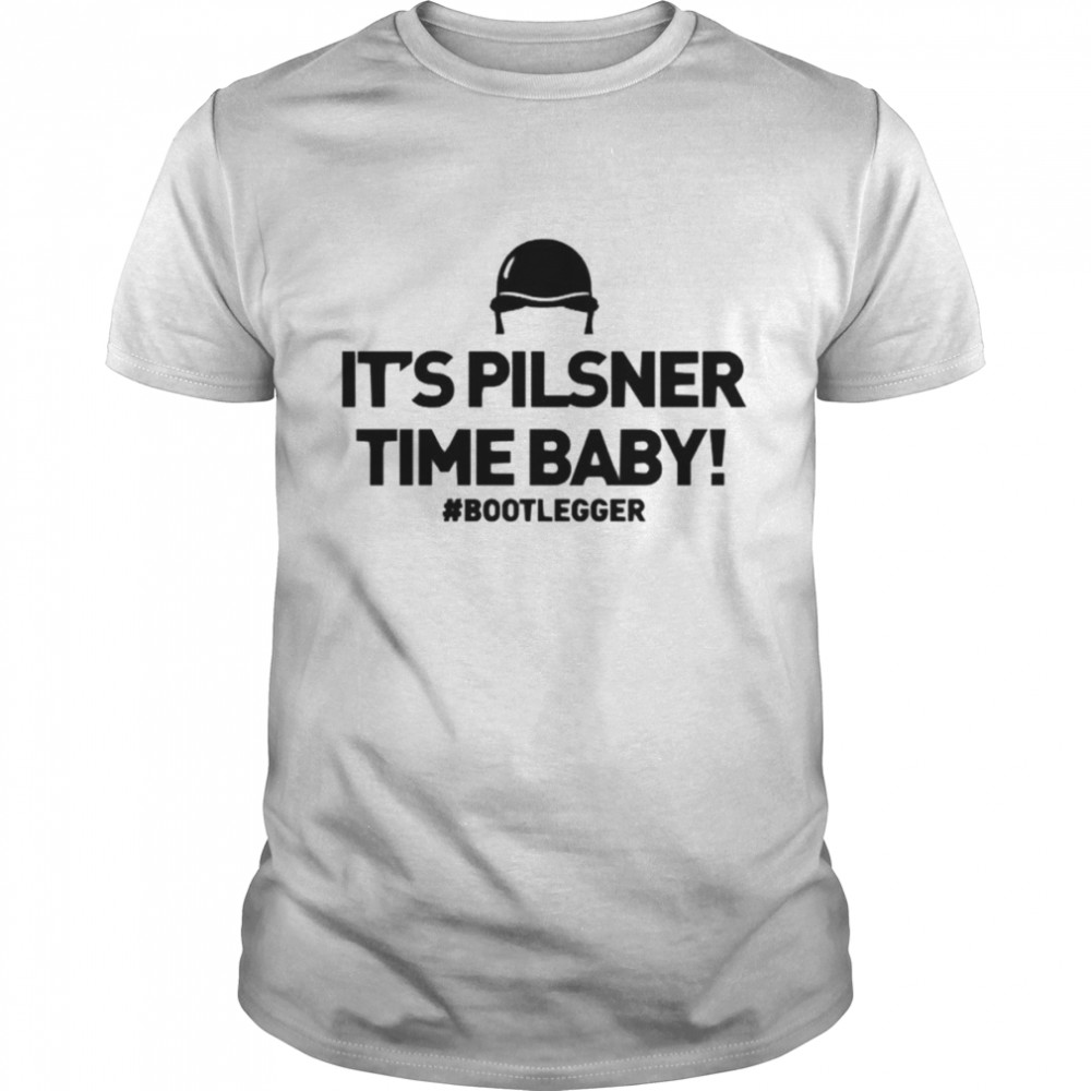 Bootlegger It’s Pilsner Time Baby shirt