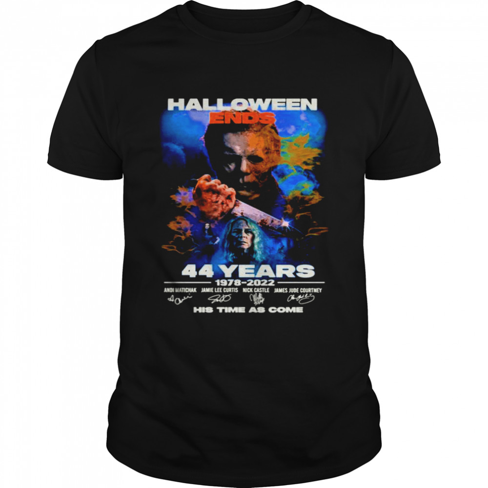 Horrors 44 Year Halloween Ends shirts