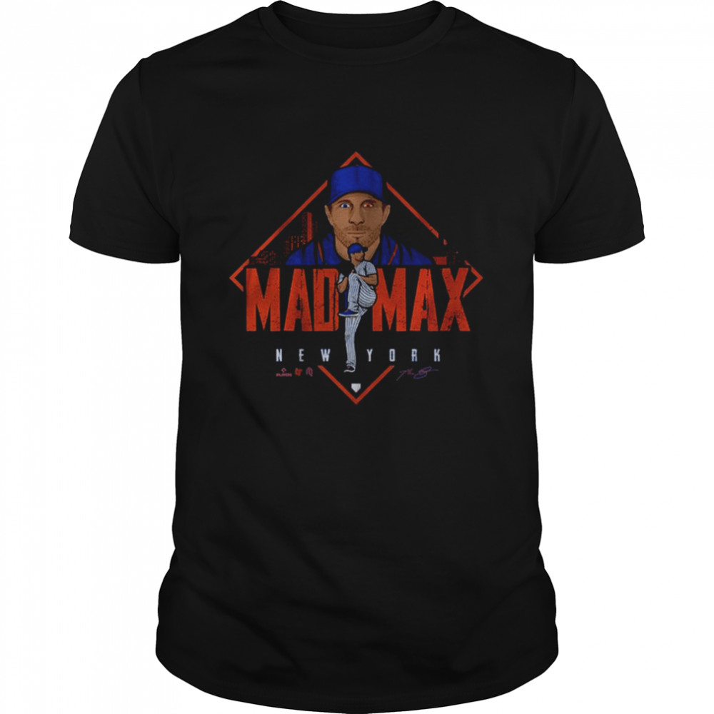 Mad Max New York Mets signature shirt