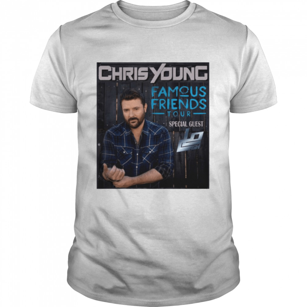 New Tour 2022 Famous Friends Tour Chris Young shirt