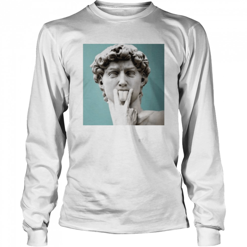 Patung Yunani Aesthetic shirt Long Sleeved T-shirt