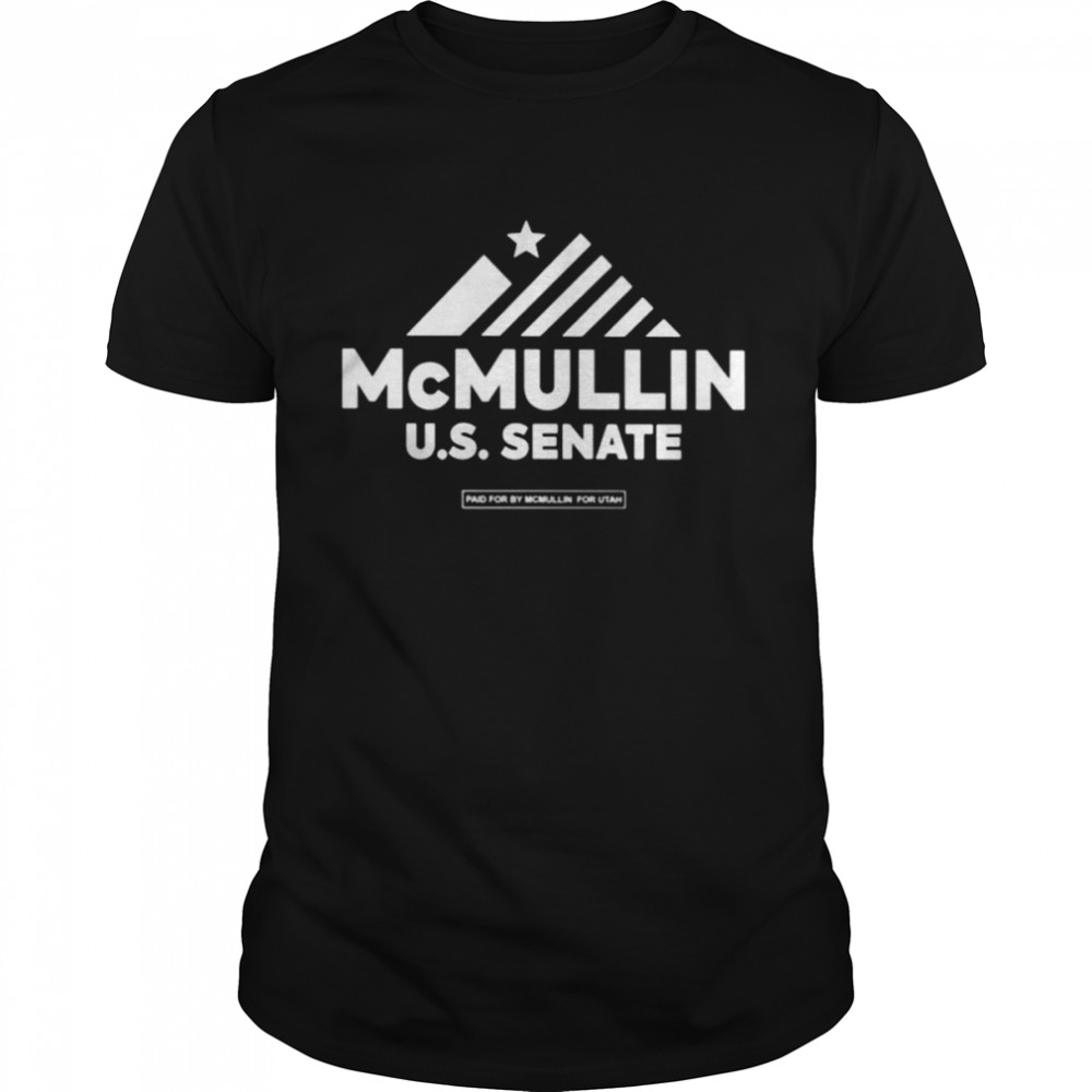 Salt Lake Mcmullin Us Senate Shirt