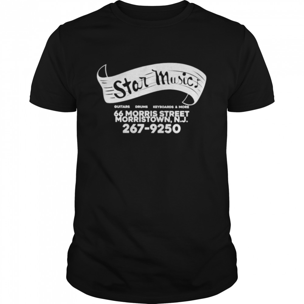 Star Music 66 morris street morristown shirt Classic Men's T-shirt