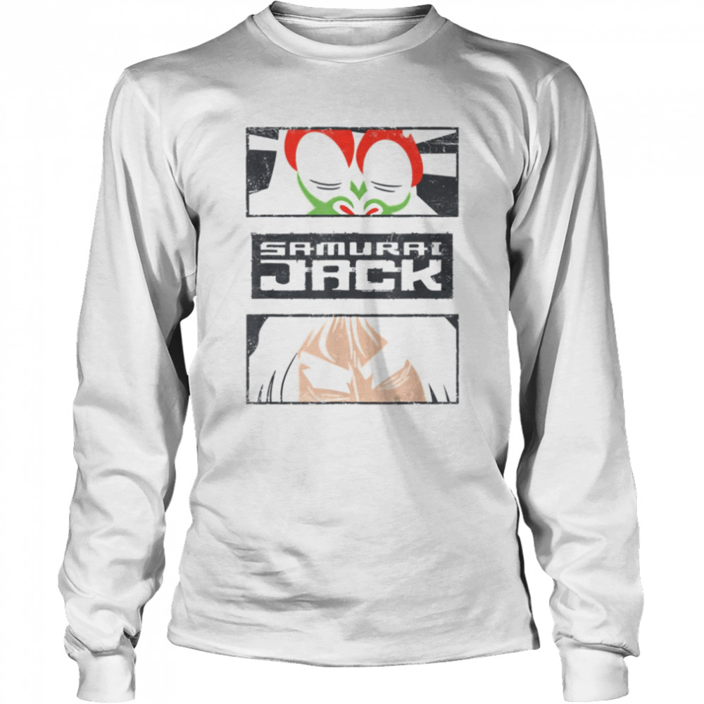Stare Down Samurai Jack Samuraijackzz shirt Long Sleeved T-shirt