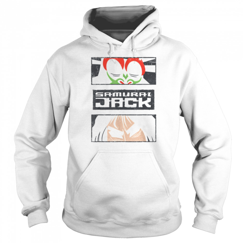 Stare Down Samurai Jack Samuraijackzz shirt Unisex Hoodie