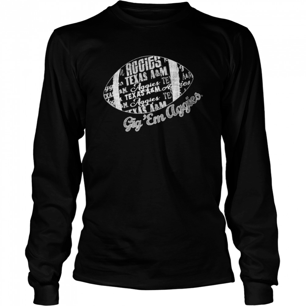 Texas A&M gig ’em aggies shirt Long Sleeved T-shirt