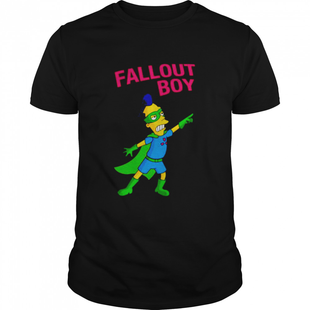 The Simpson Fallout Boy shirt
