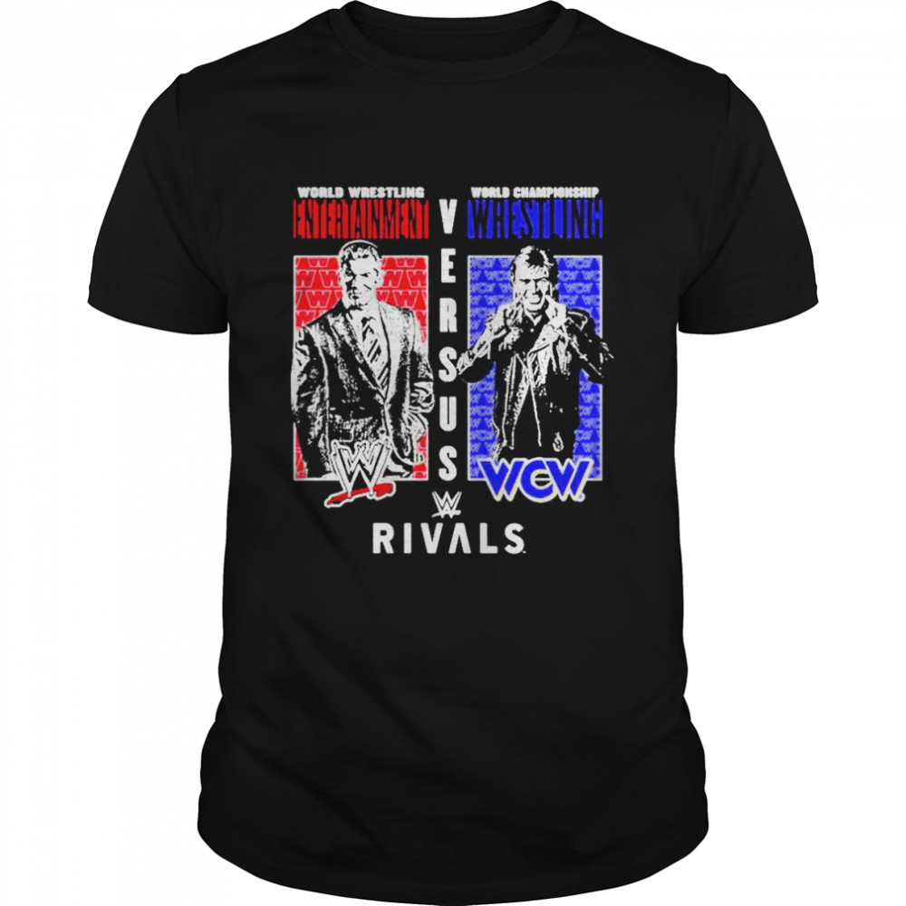 Versus Rivals WWE vs WCW 2022 shirts