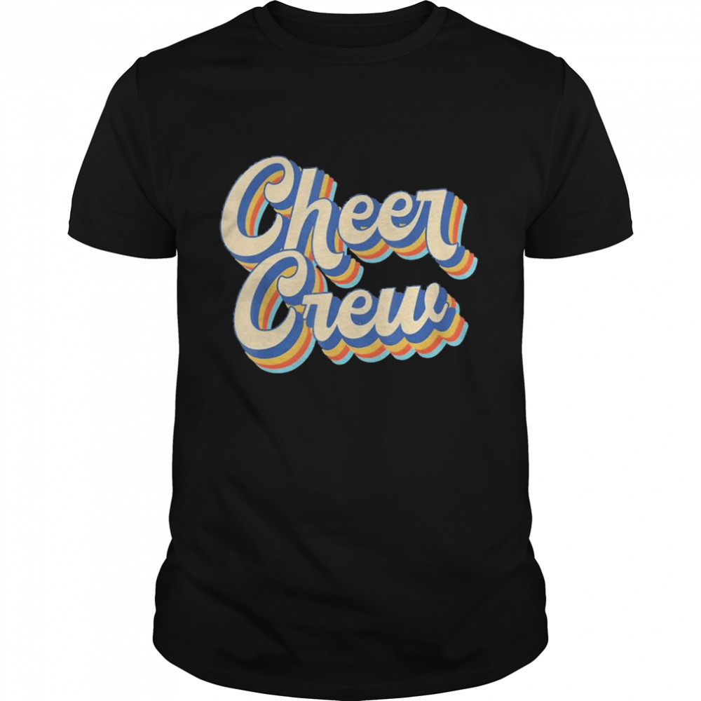Vintage Cheer Crew Cheerleading Team Cheerleader T-shirt