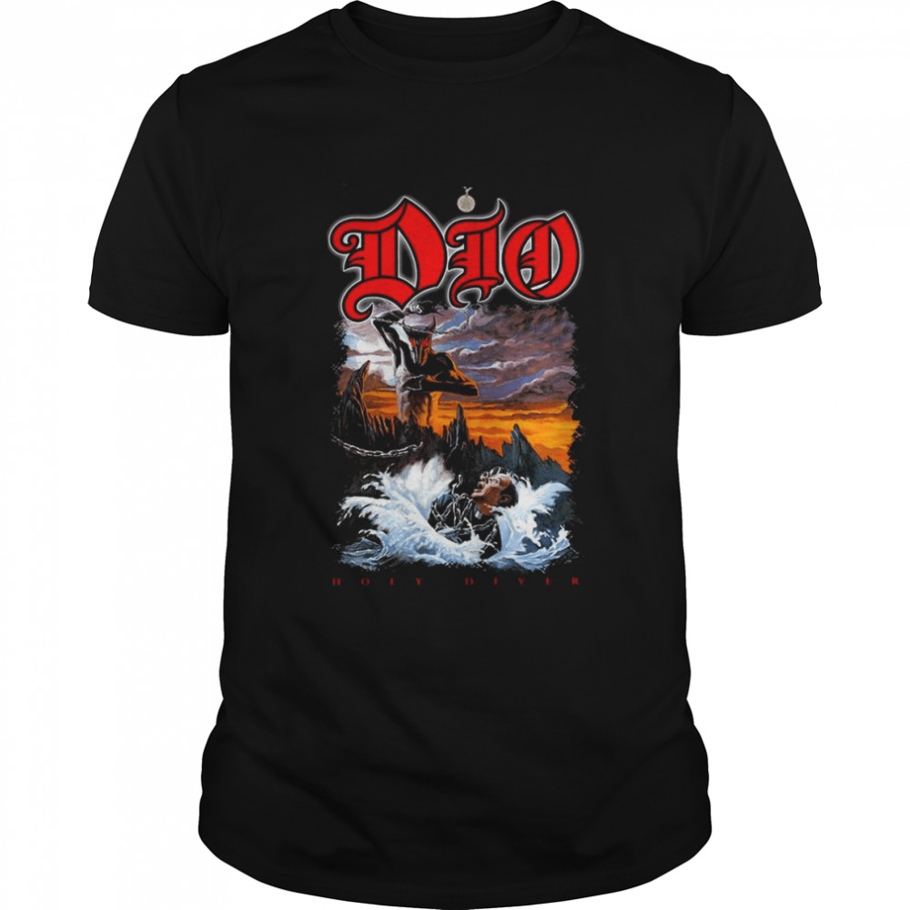 Vintage Dio Rock Band Dio Holy Diver shirt