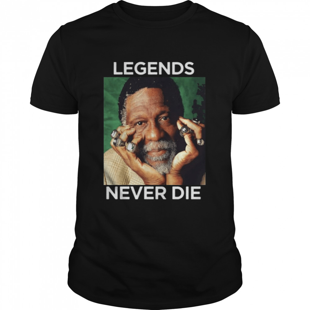 Vintage Rip Legend Bill Russell 1934 s– 2022 Legends Never Die shirts