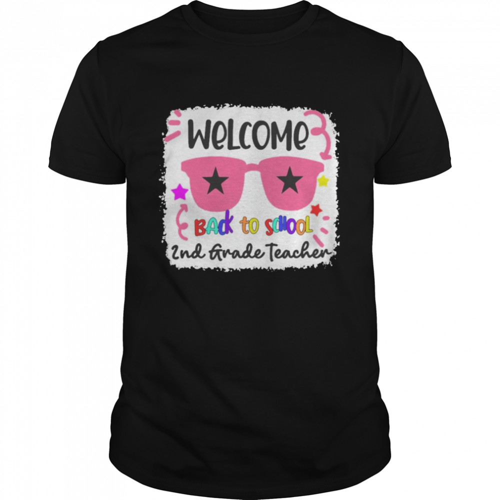 Welcome Back To School 2nd Grade Teacher Classic Men's T-shirt