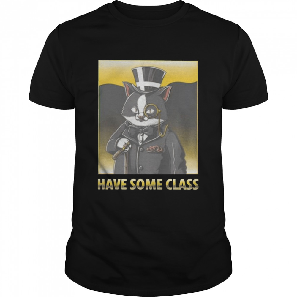 Cat have some class shirts