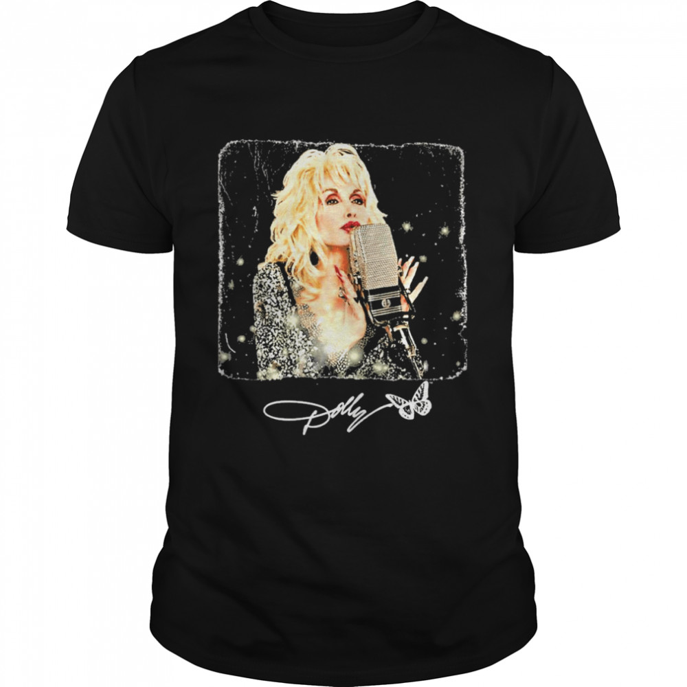 Dolly Parton On the Mic Shirts