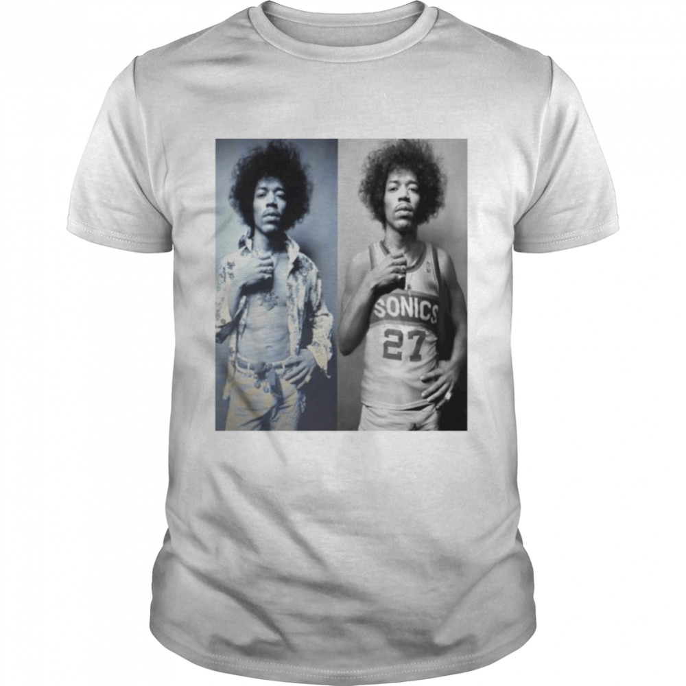 Jimi hendrix sonics t-shirt Classic Men's T-shirt