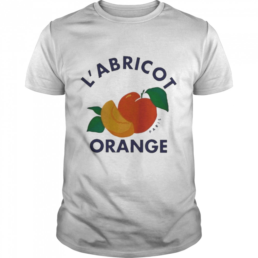 L’abricot Orange Paris Fruits De Saison Tee Classic Shirt