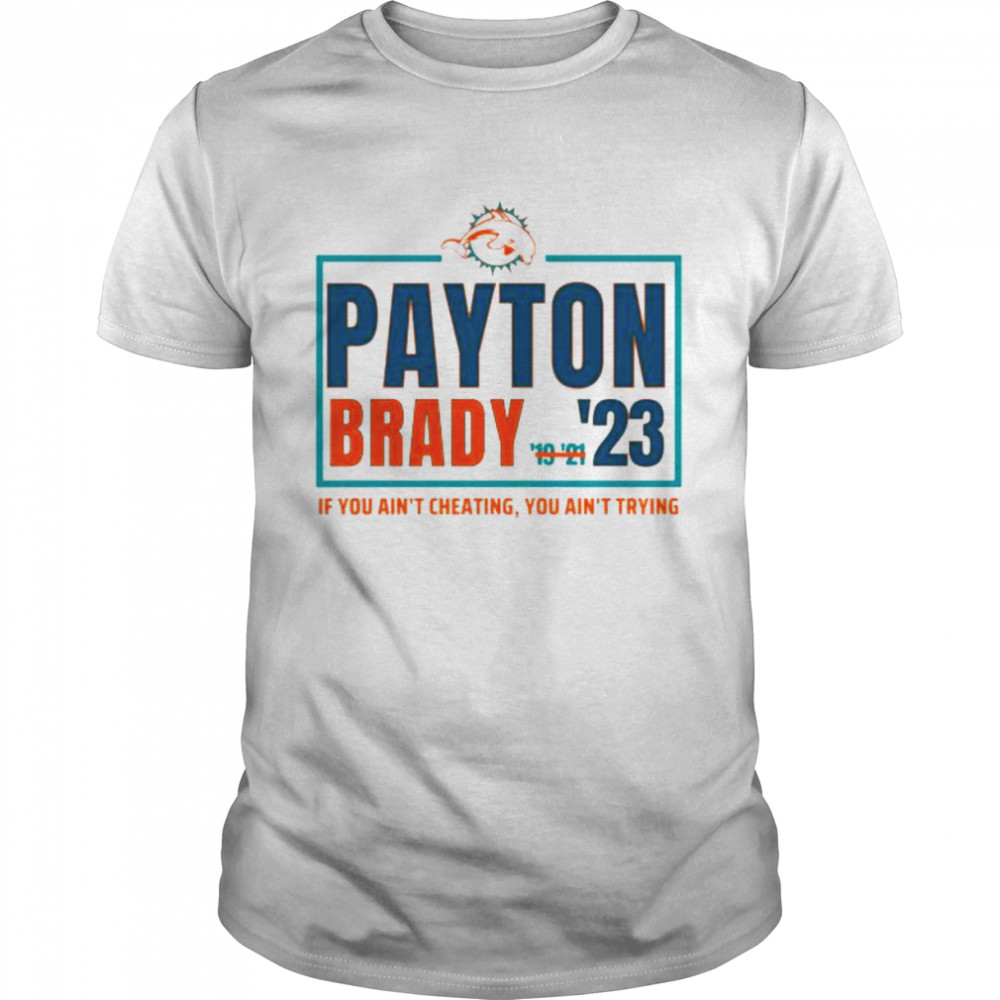 Payton brady ’23 miami football shirt