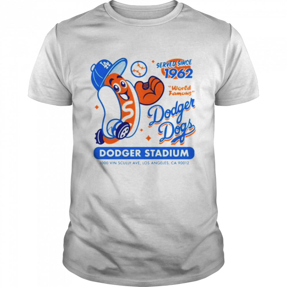 Vin Scully 1000 win Dodger Dogs Since 1962 T-shirt