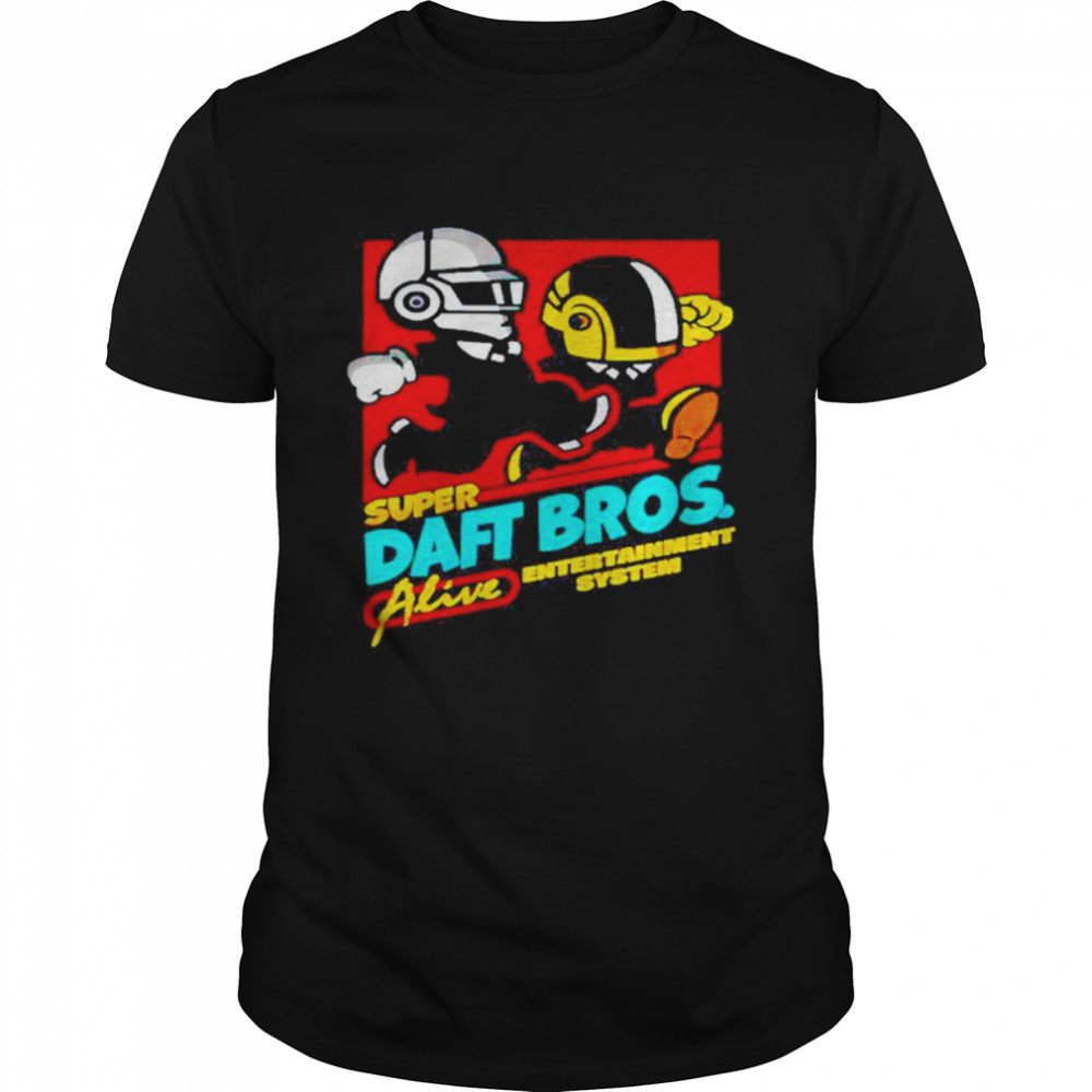 Super Daft Bros High Quality Of Daft Punk Shirt