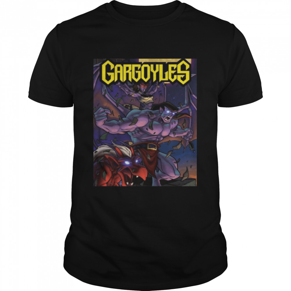 Iconic Design Gargoyles 90s Cartoon shirt