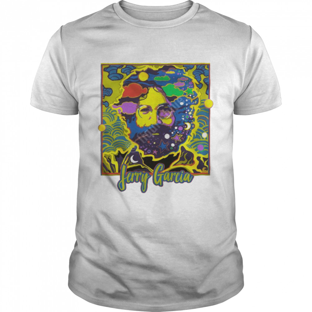 Jerry Garcia Painted shirt