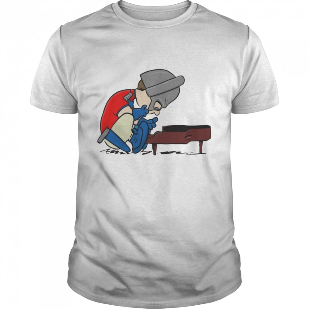 Peacemaker Plays Piano Peacemaker Schroeder Peanuts Insprired shirts