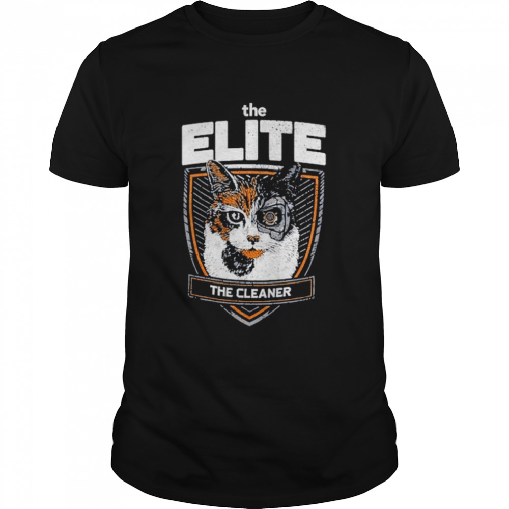 Cat The Elite The Cleaner shirt