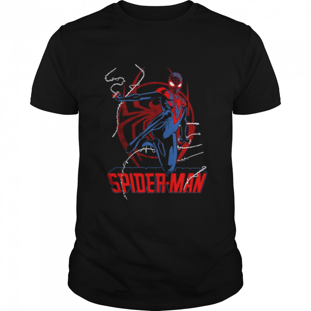 Spider-Man Miles Morales Comic Cover shirts