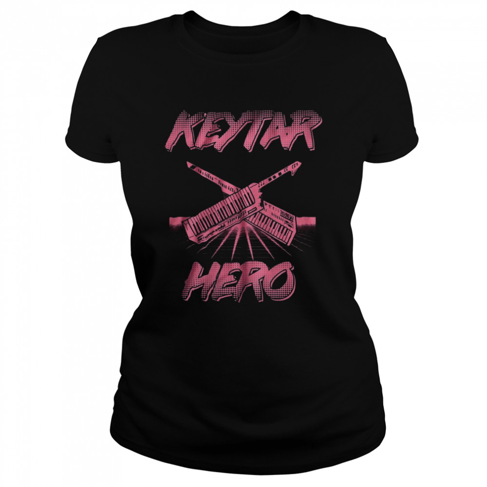 Old Skool Hooligans Keytar Hero T- Classic Women's T-shirt