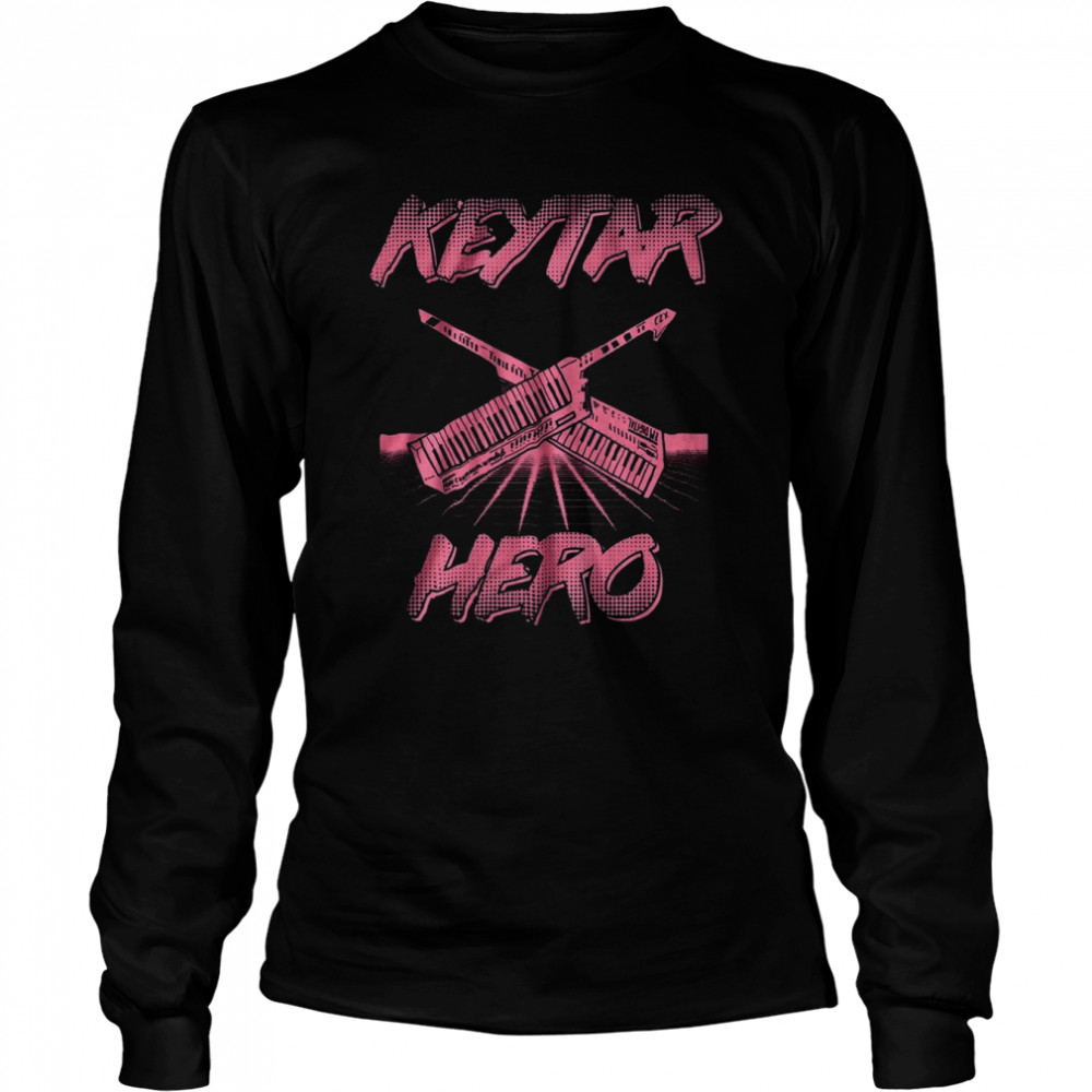 Old Skool Hooligans Keytar Hero T- Long Sleeved T-shirt