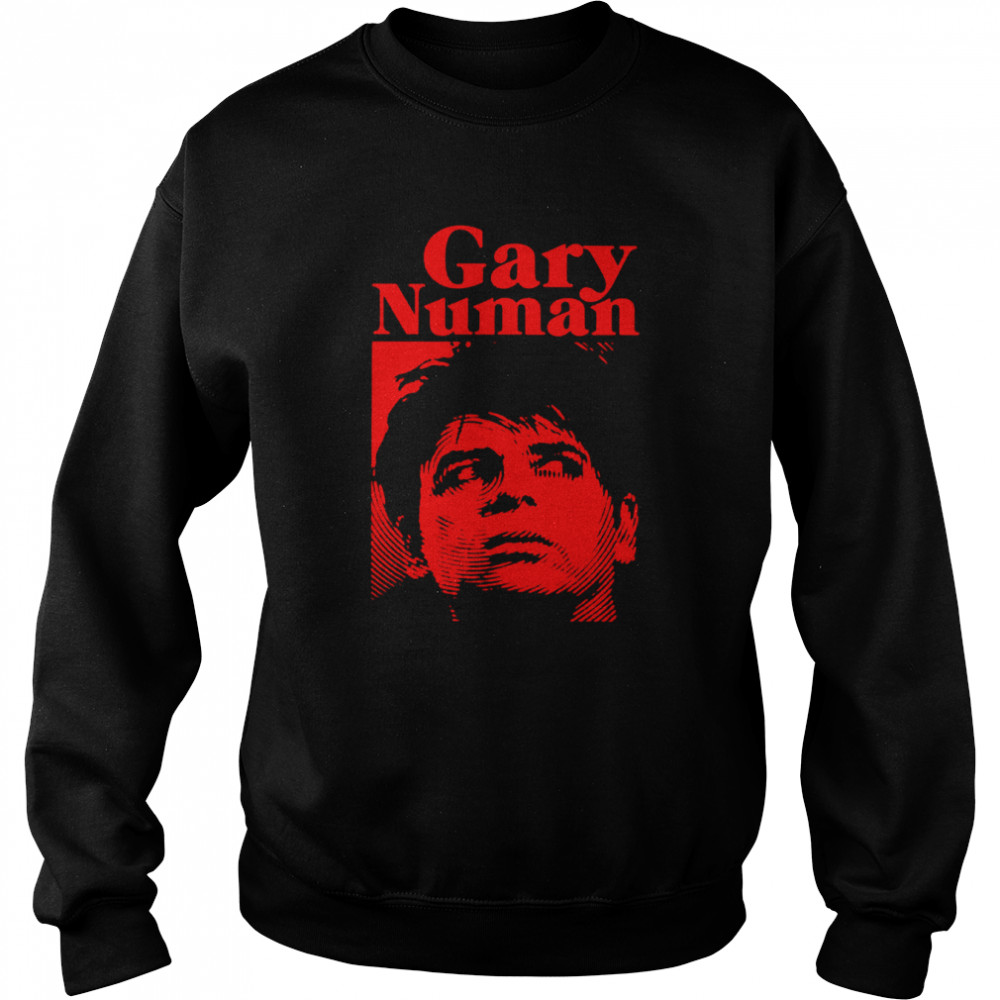 Red Art Tubeway Army Replicas Gary Numan shirt Unisex Sweatshirt