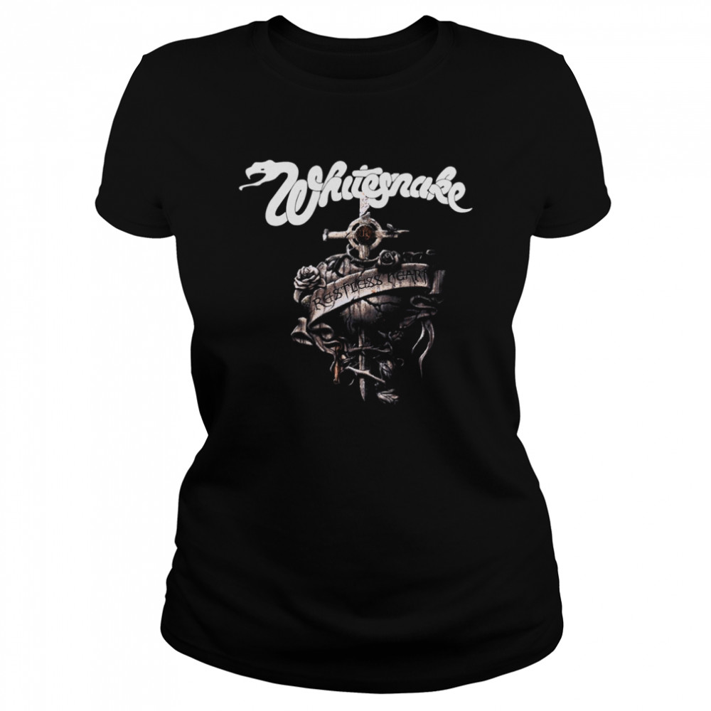 Restless Heart Whitesnake Band shirt Classic Women's T-shirt