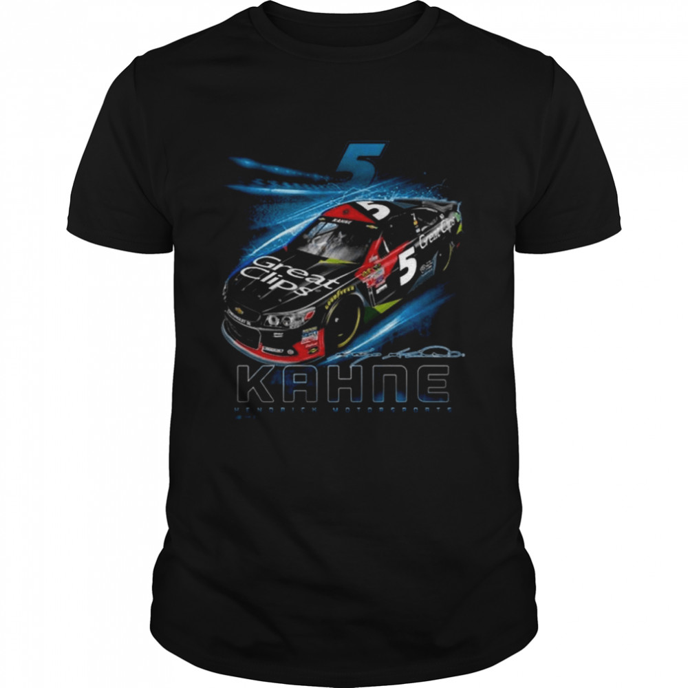 Kahne Cars Retro Nascar Car Racing shirt