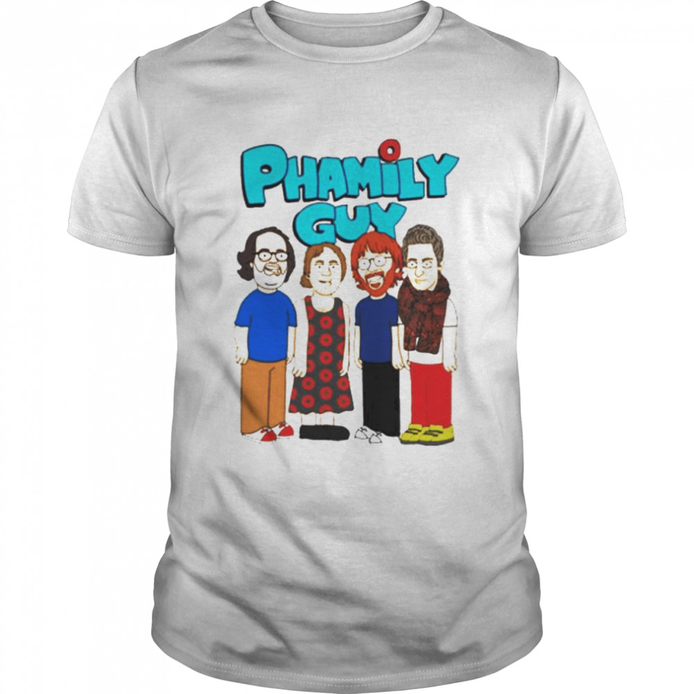 Phish Phamily guy group T-shirt