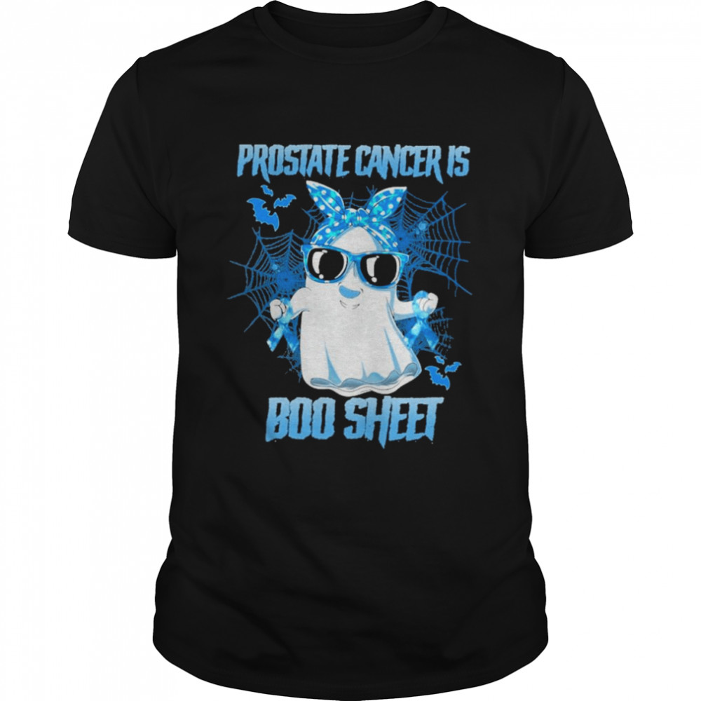 Prostate Cancer is Boo sheet Happy Halloween shirt