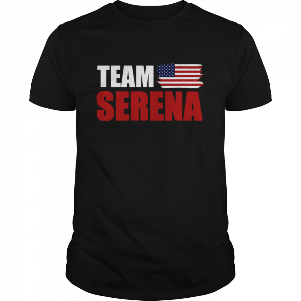 Team Serena Williams US Flag shirts