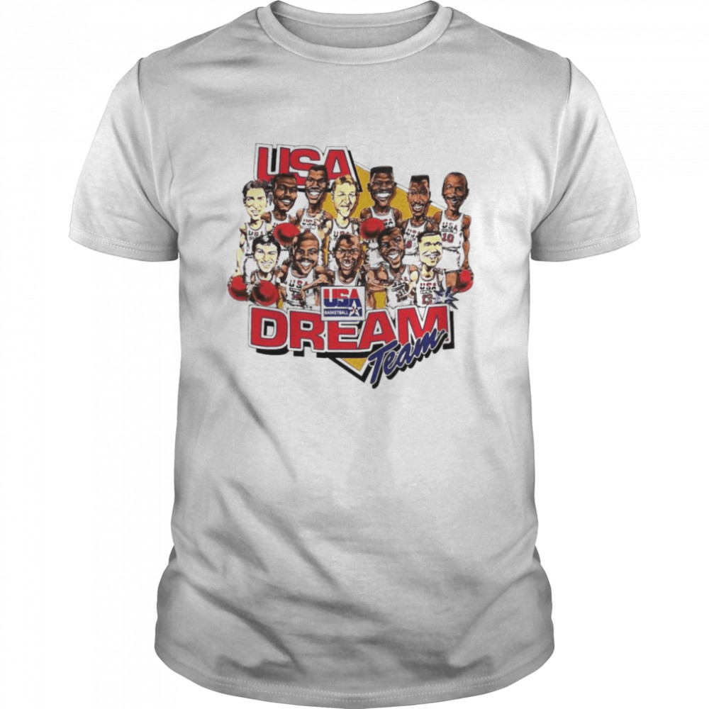 90s Dream Team Usa Basketball shirt