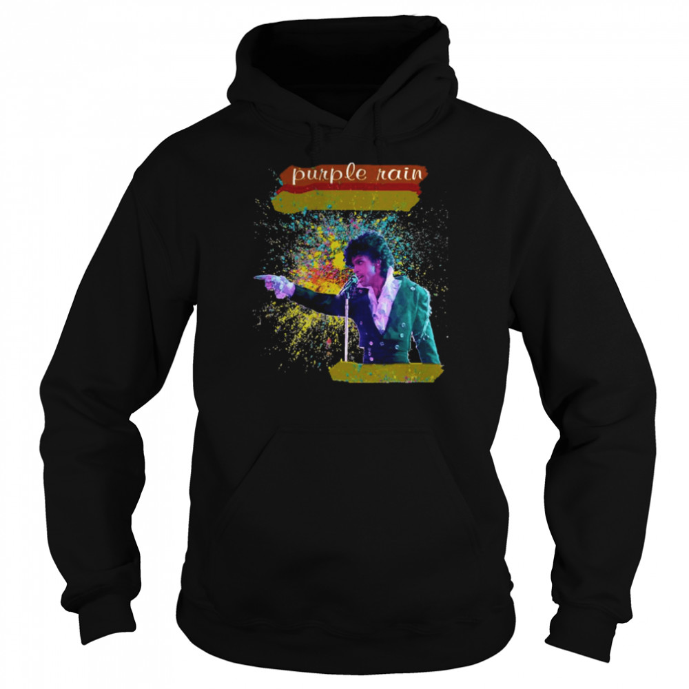 Around The World In A Day Purple Rainnew Design Prince Singer shirt Unisex Hoodie