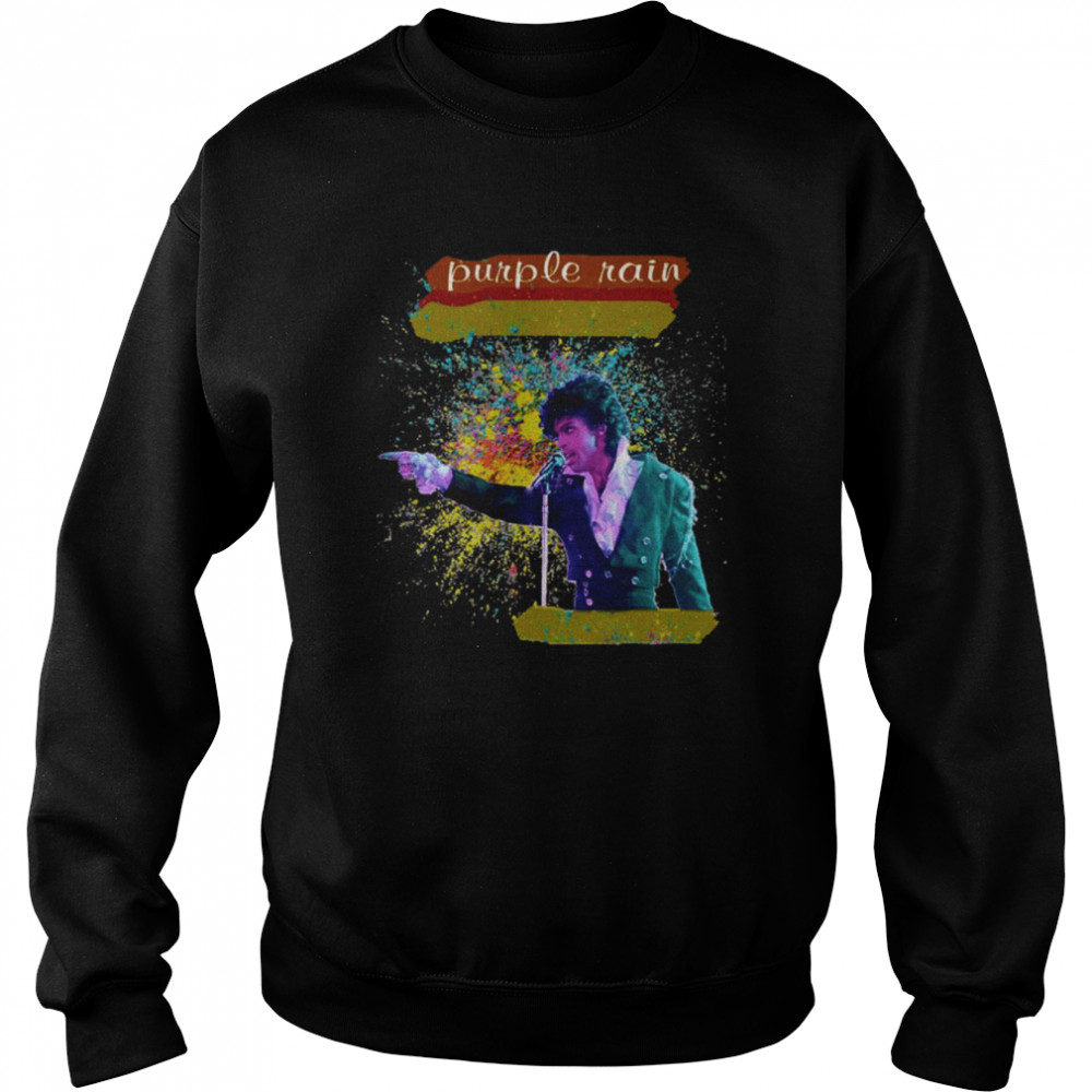 Around The World In A Day Purple Rainnew Design Prince Singer shirt Unisex Sweatshirt