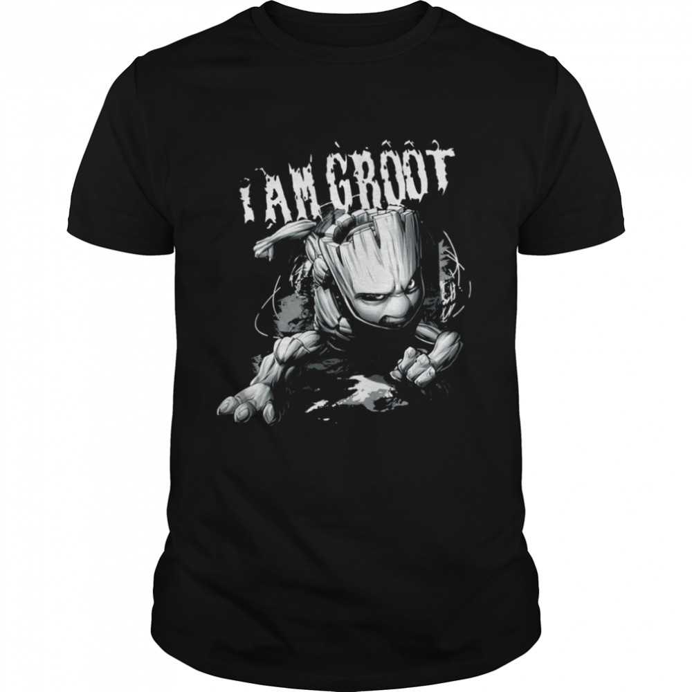Hit Below The Belt I Am Groot shirt Classic Men's T-shirt