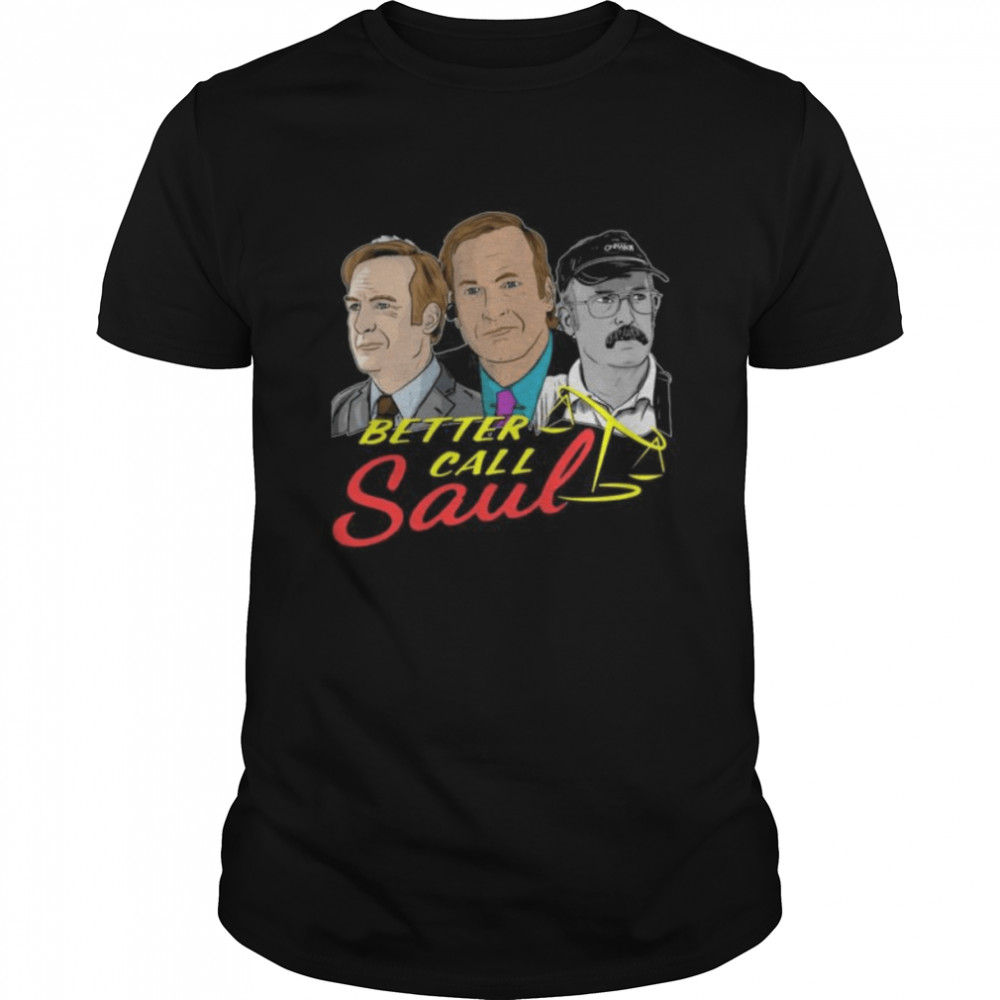 The many faces of better call saul goodman shirt