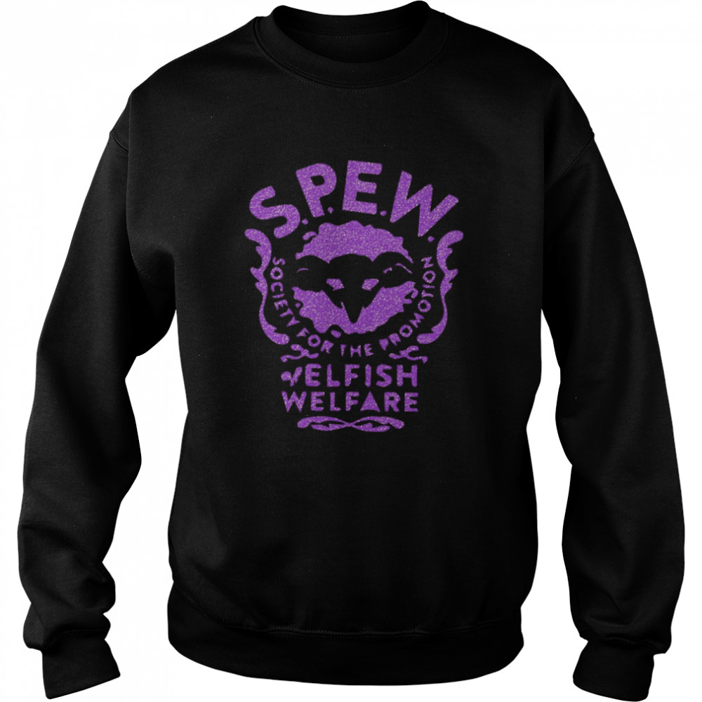 Purple Society Of Elfish Love Eyesasdaggers Harry Potter shirt Unisex Sweatshirt