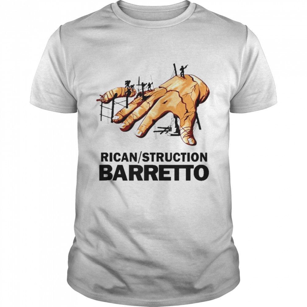 Ray Salsa Dura Barretto Rican Struction Vintage De Fania Shirts