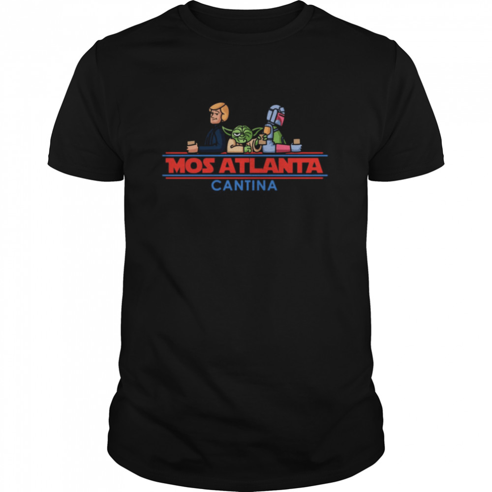 Retro Mos Atlanta Cantina Cool Graphic Star Wars shirt
