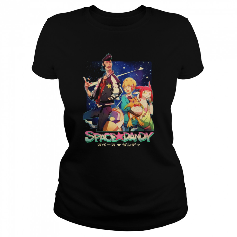 Space Dandy Anime shirt Classic Women's T-shirt