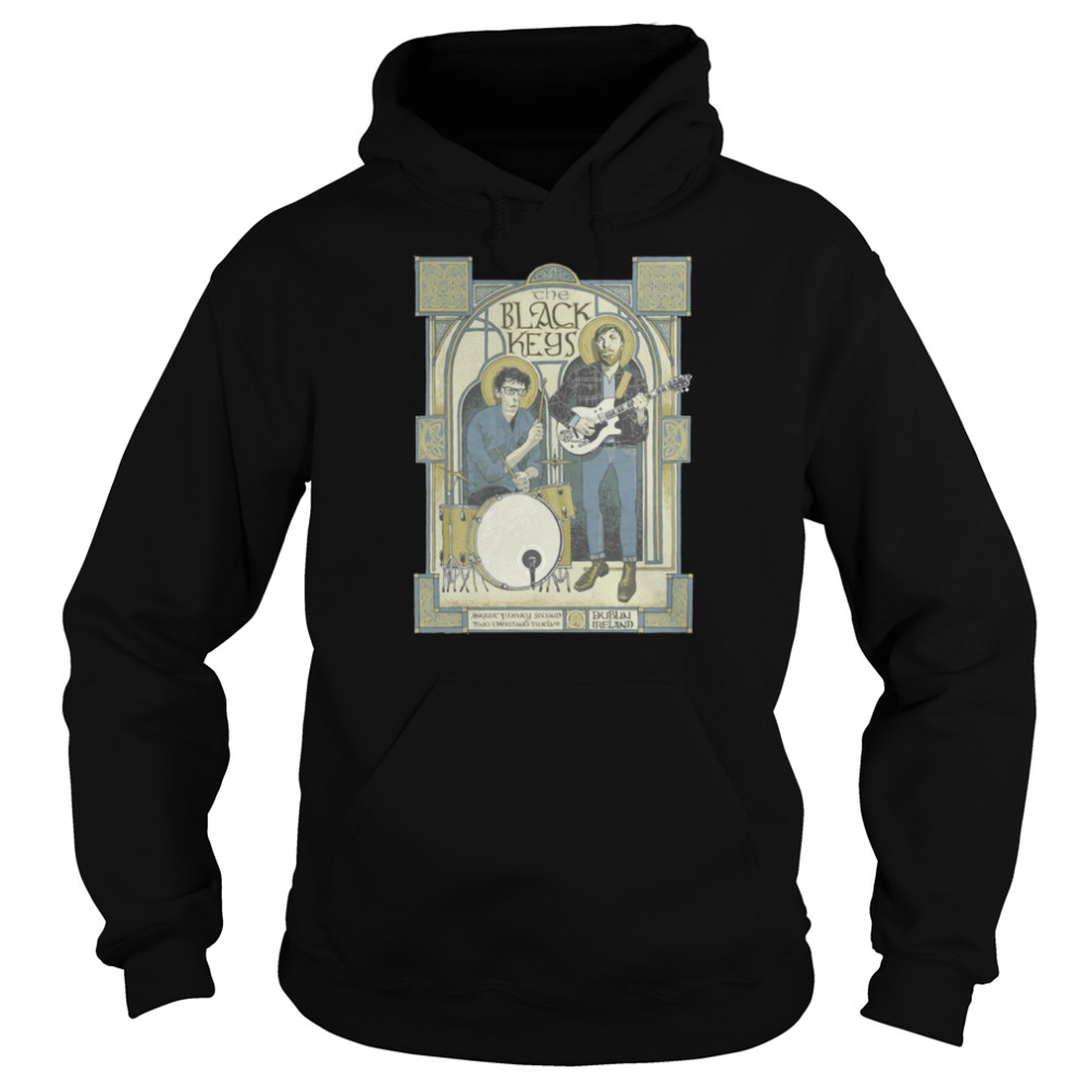 Dublin Ireland The Black Key Rock Duo shirt Unisex Hoodie