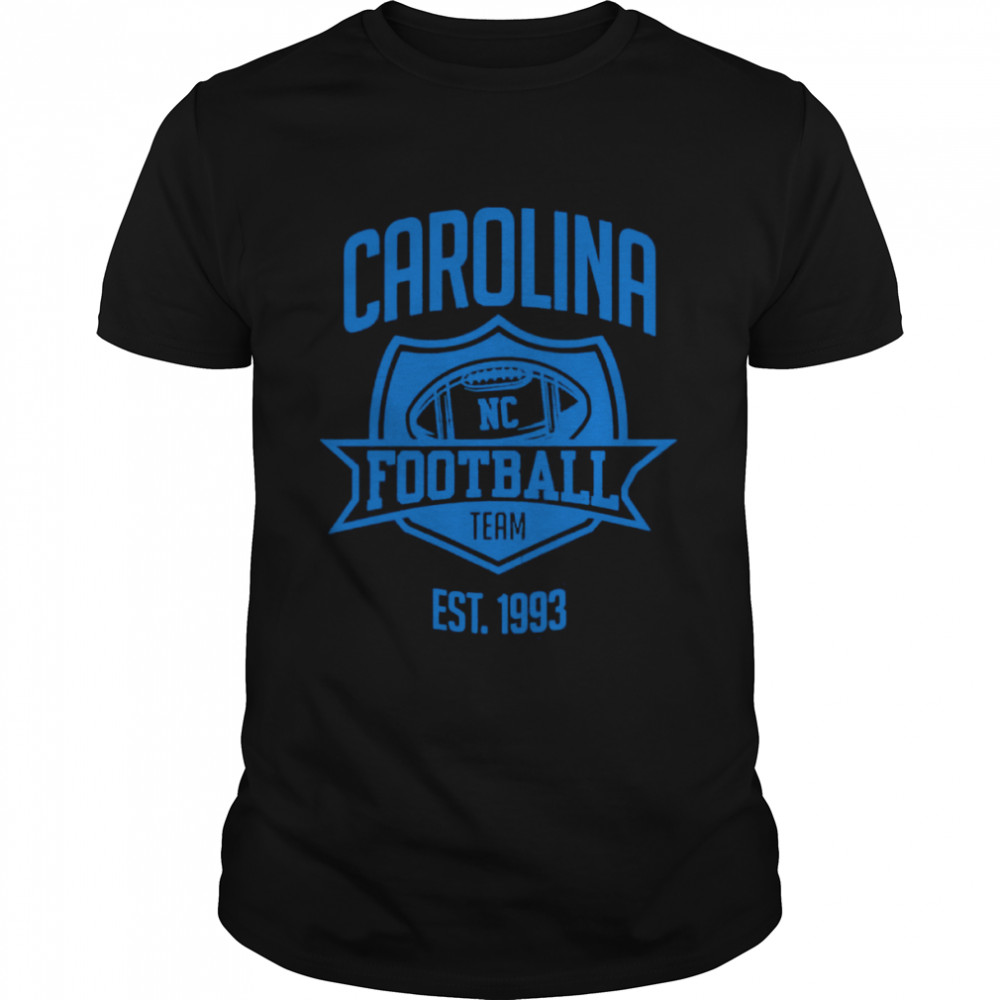 Football Team Inspired Carolina Panthers EST 1993 Charlotte Football Team shirt