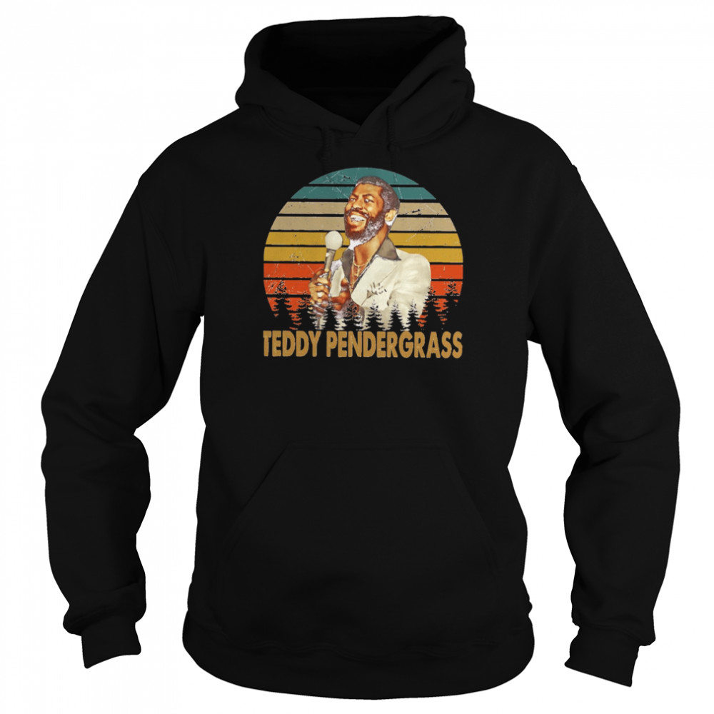 Graphic Color Man Singer Teddy Pendergrass shirt Unisex Hoodie